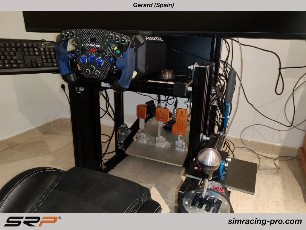 SRP-GT Simracing pedals, Gerard (Spain)