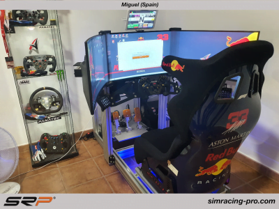 SRP-GT Simracing pedals, Miguel (Spain)