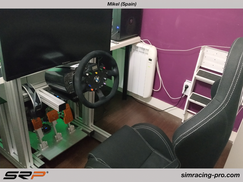 SRP-GT Simracing pedals, Mikel (Spain)