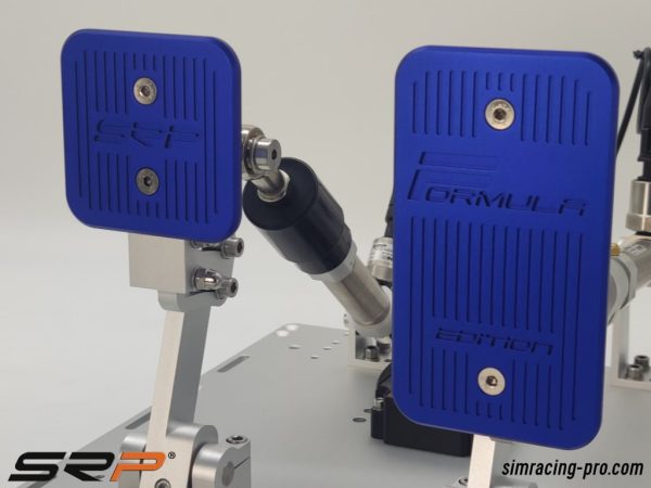 Formula Simracing pedals blue color keys
