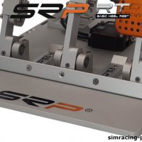 Reposa talones gris para pedales Sim Racing